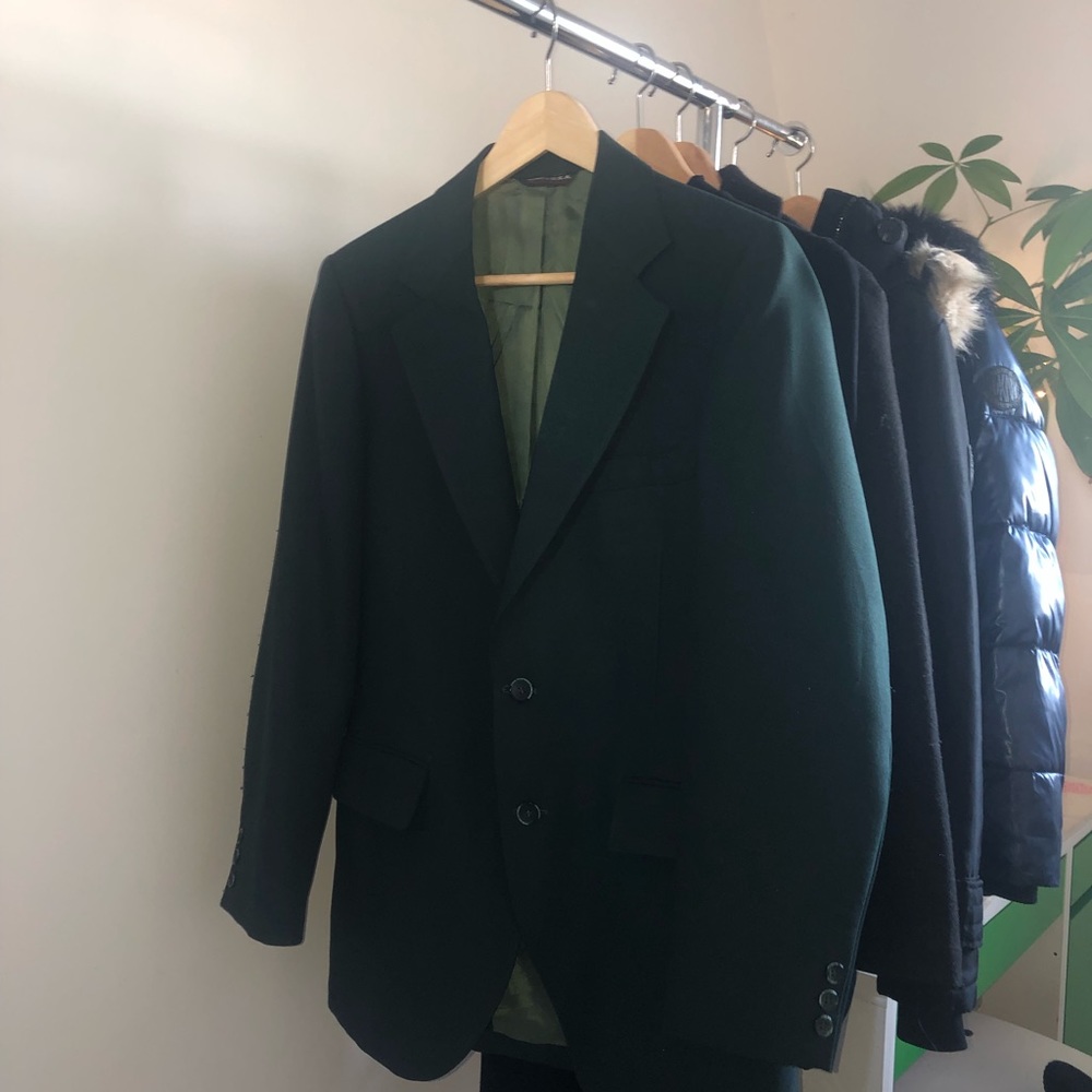 LORDSFIELD forest green blazers [MENS]
